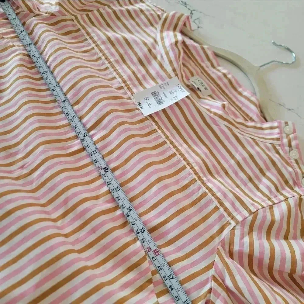 J.Crew Factory funnelneck shirt - Picture 5 of 6
